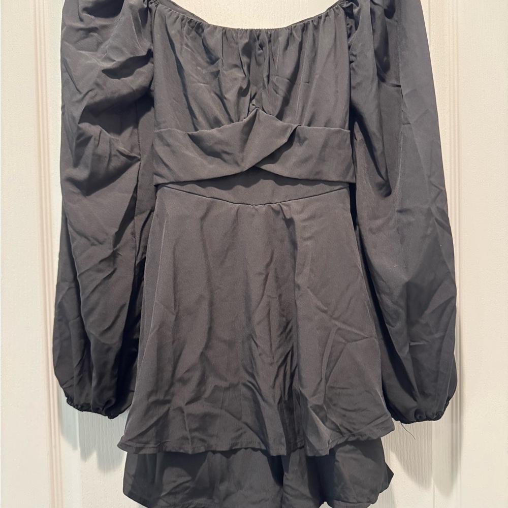 Black Off-Shoulder Dress